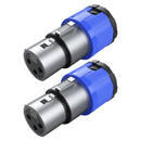 Conector Xlr Femea Metal Low Profile Wc 2023  Wireconex 2 Un