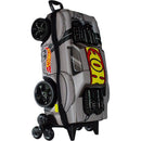 Mochila Infantil Com Rodinha Hotwheels Night Shifter Cinza