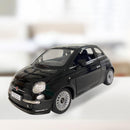 Carrinho Miniatura Fiat 500 Metal Fricção Abre Porta Coleção