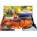 Imaginext Jw Rebirth Mosasaurus Com Som, Movimento E Barco Patrulha