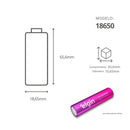 Bateria 18650 2600 Elgin
