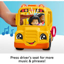 Fisher-price Little People Caminhão Escolar Som E Luz Com 2 Figuras