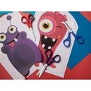 Tesoura Escolar Supercort Monster 12,5cm Color - Display Com 30