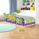 Cama Mobili Solteiro Slime Roxo