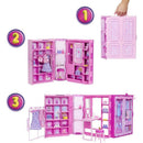 Barbie Fashion Closet Dos Sonhos Com Acessórios E Boneca