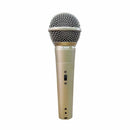 Microfone Leson Ls-58 Metálico Champanhe Cardioide Cabo 5 Metros