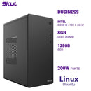 Computador B300 Core I3 4130 3.4ghz Memória 8gb Ddr3 Ssd 128gb Fonte 200w Linux Ubuntu