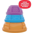 Brinquedo Educativo Potes De Empilhar