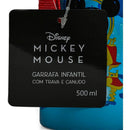 Garrafa De Alumínio Mickey 500ml Com Trava