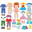 Brinquedo Educativo Alinhavo Veste E Brinca Madeira