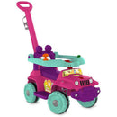 Veículo Para Bebê Babyjipe Passeio/andador Rosa
