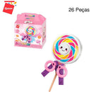 Brinquedo Para Montar Set Build & Fun Comidinhas Sortido (display Com 6)