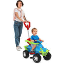 Veículo Para Bebê Smart Quad Azul Com Função Passeio E Pedal