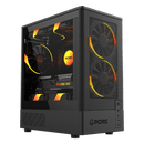 Gabinete Gamer Pcyes Kauri Black Vulcan - Gkribv
