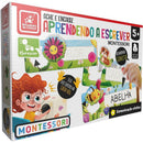Brinquedo Pedagógico De Madeira Ache E Encaixe Aprenda A Escrever