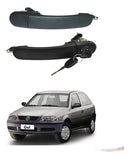 Par Maçaneta Ext Preto C/ Chave Gol G3 Special 99 A 05 2 Pts - UN / 2