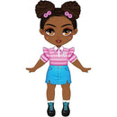 Barbie Stickee Style Boneca Vinil C/stickers (s)
