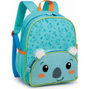 Mochila Infantil Animais Menino 33cm Sortida