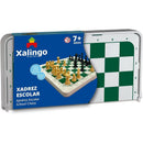 Jogo De Xadrez Escolar (plástico)