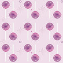 Papel De Parede Infantil Pirulito Rosa