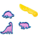 Massa Areia Roxa Dino 300g Com Acessórios Divertidos Kit Sensorial