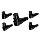 Conector Xlr Femea 90 Graus Preto Storm 05 Unidades