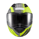 Capacete Texx Escam Kratos Cyber Cinz Verd Fosc 58