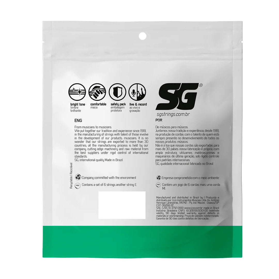 Encordoamento Nylon P/ukulele Concert Sg 0.024