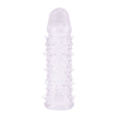 Capa Peniana Extensora Com Textura 15cm Cod:1026 Cor:rosa