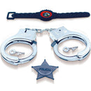 Brincando De Profissões Super Policial Algema E Pulseira, 5 Peças