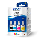 Kit Epson Refil de Tinta com 4 Cores - T664520-4P