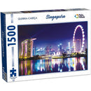 Quebra-cabeça Cartonado Singapura 1500 Peças