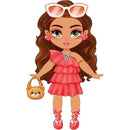 Barbie Stickee Style Boneca Vinil C/stickers (s)