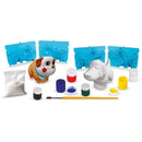 Brinquedo Para Colorir Pinte E Molde Pets Com Gesso, Moldes E Tintas