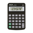 Calculadora De Mesa Zeta Zt718 8 Dígitos Preta