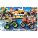 Hot Wheels Monster Trucks Veículo Escala 1:64 2-pack - Blister Com 02 Unidades