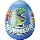 Slime Ovo Surpresa Dinossauro Brilha Dp.c/18