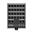 Painel Para Multicabos Sem Conectores 28 Vias Xlr Wireconex