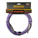 Cabo P10 Prowire Em L Tweed Lilás 3,05m Wireconex