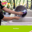 Esponja Para Limpeza Scotch Brite Extrema (roxa) Com 4 Unidades