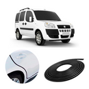 Borracha Protetora Borda Porta Veículo Doblo 7x14 10 Metros