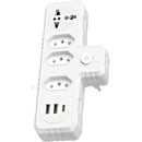 Adaptador Para Tomada Multifuncional 2p+t 10a Bivolt (7908417116396)