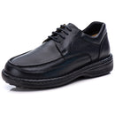 Sapato Casual Conforto Couro Preto - RT8002FLOPTO