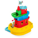 Brinquedo Educativo Monta Castelo Com Blocos - 10 Peças E Tobogã