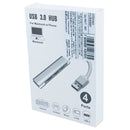Hub 4 Em 1 Plug Usb Para 3 Portas Usb 2.0 E 1 Porta Usb 3.0