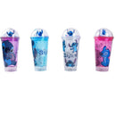 Copo Decorado Stitch Com Led E Canudo 450ml Sortido