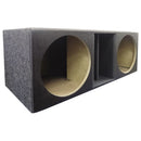 CAIXA VAZIA PARA 2 ALTO FALANTE 12" MODELO TURBO, RASGADA, CORVIN E ACARPE