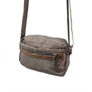 Bolsa Transversal Retangular Alça Ajustável  Cor: Cinza