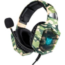 Fone Over Ear Gamer Profissional Headset Luz Led Com Fio