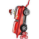 Mochila Infantil Com Rodinha Patrulha Canina Marshall Carro